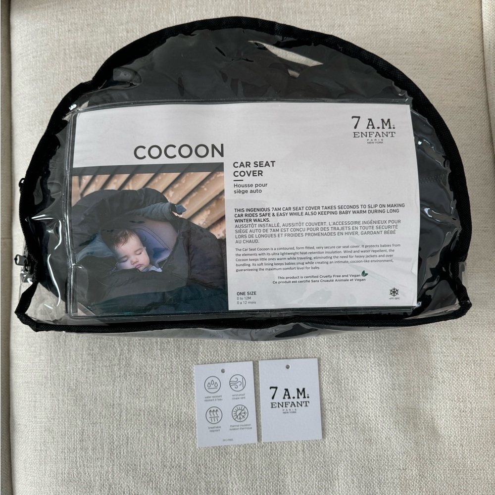 7 A.M. Enfant Cocoon Car Seat Cover